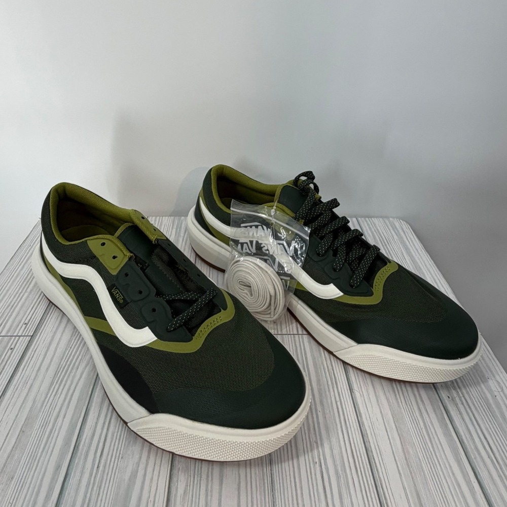 Vans UltraRange 2.0 Rw Kelp Green Marshmallow Shoes Sneakers Mens 11 NEW